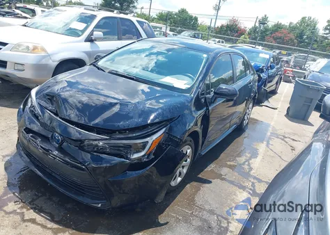 2024 Toyota Corolla Hybrid Le from USA, damaged, VIN JTDBCMFE4R3033864